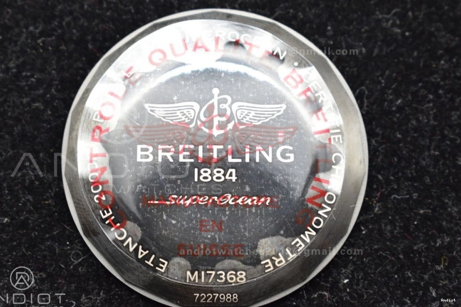 Bezel Blue On Dial A2824 1:1 Best Superocean Edition Black Black Automatic TF Strap Rubber 44 0329